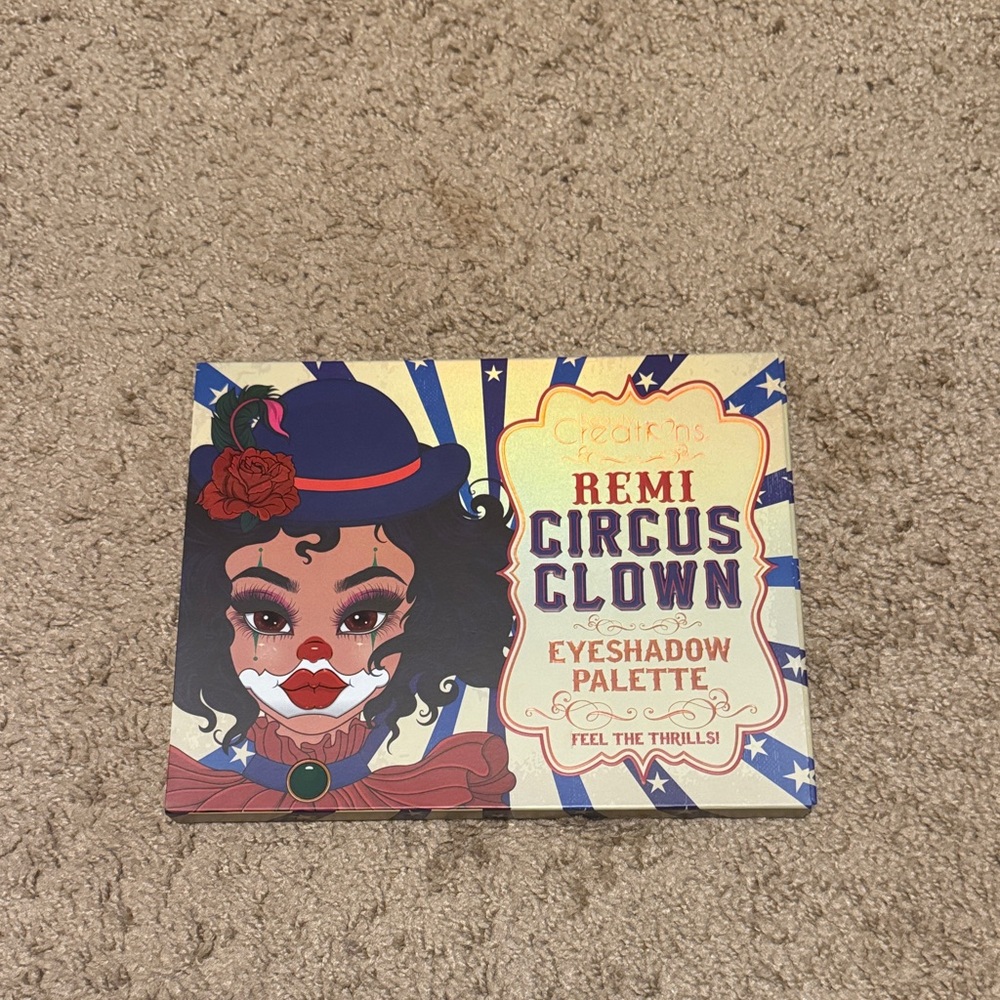 Beauty Creations Remi Circus Clown Eyeshadow Palette 🤡